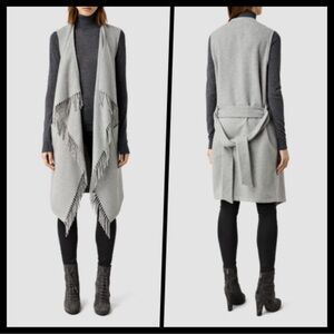 All saints Paxon sleveless coat